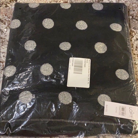 🌺 LOFT | Sparkle Polka Dot Blanket Scarf - Picture 2 of 4